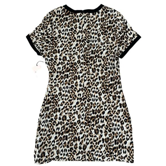 NWT Superdown x REVOLVE Harper Leopard Print Mini Tee Dress Size Small NEW - Picture 8 of 15